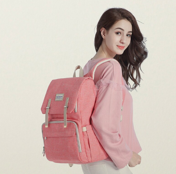 Canvas Travel Diaper Backpack