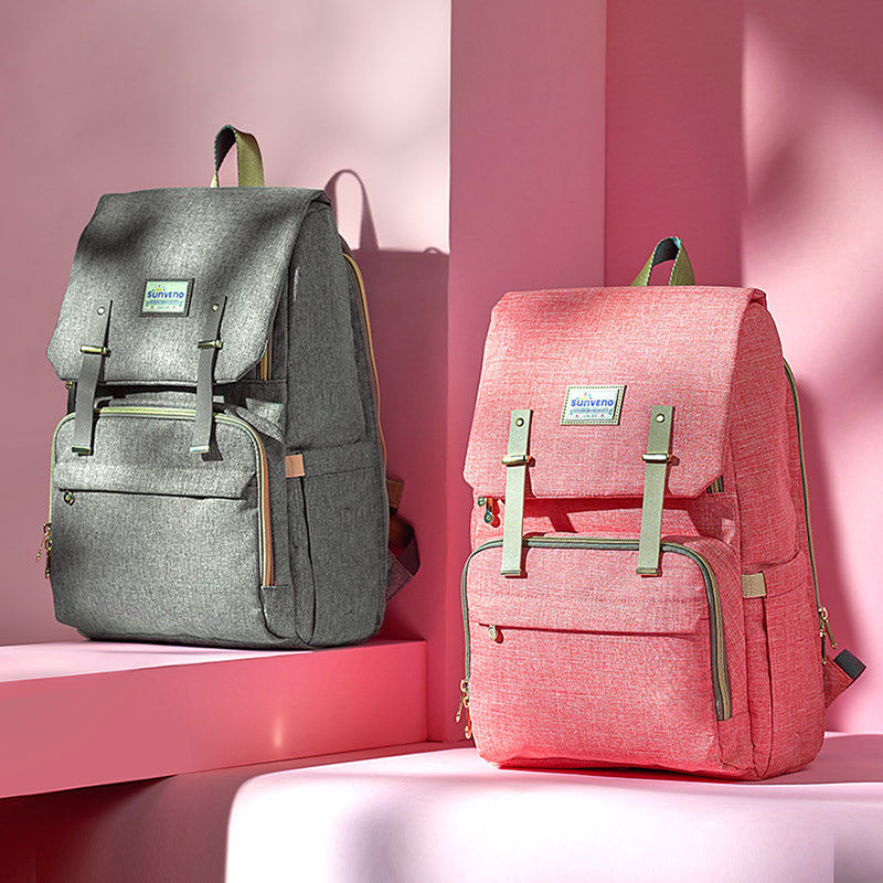 Canvas Travel Diaper Backpack